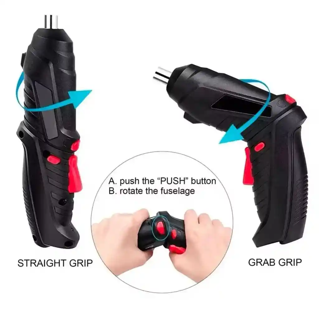 Destornillador Eléctrico Recargable