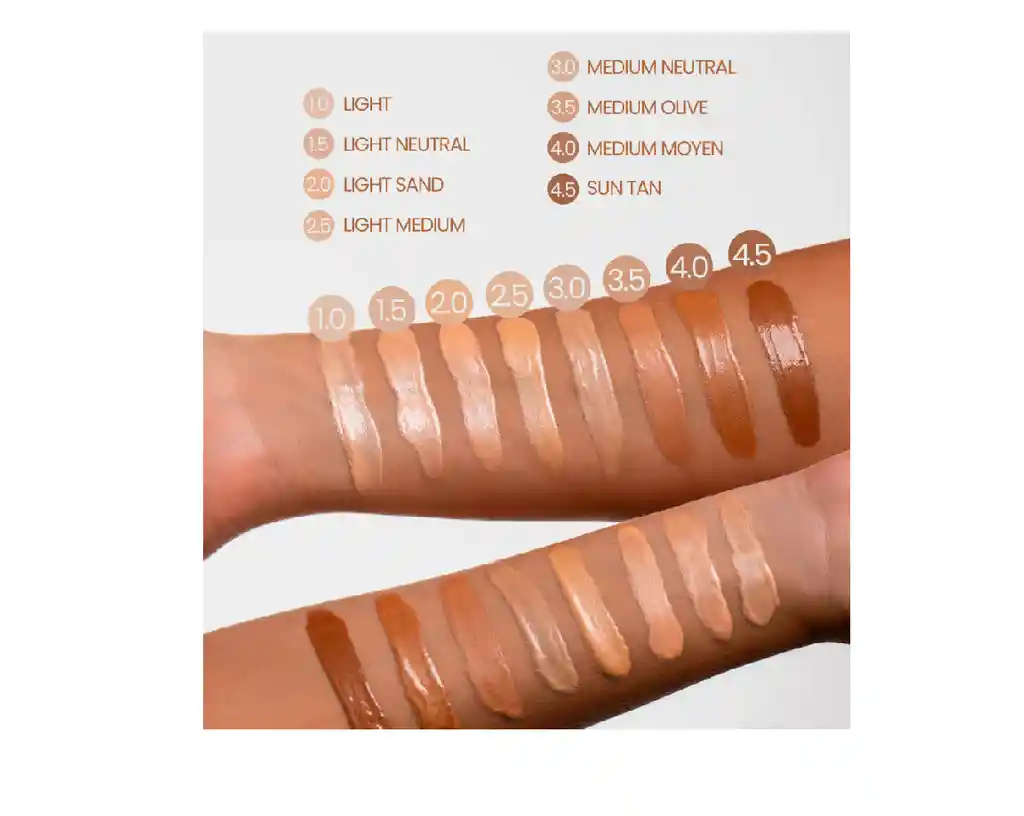 Base Tinta Glow Filter Tono 1 Light Montoc