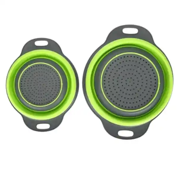 Escurridor Plástico Plegable Para Vegetales: Perfecto Para Escurrir Y Organizar