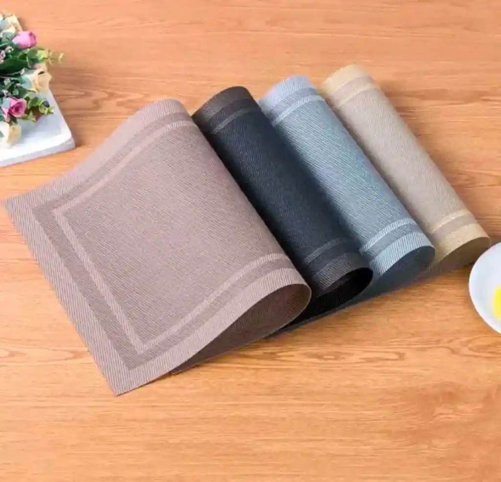 Manteles Individuales Para Mesa Comedor X 4