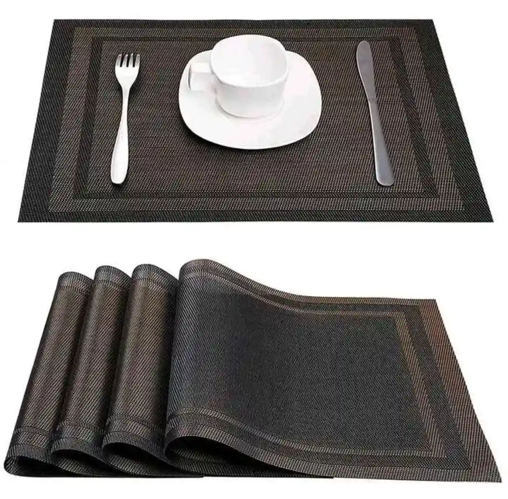 Manteles Individuales Para Mesa Comedor X 4