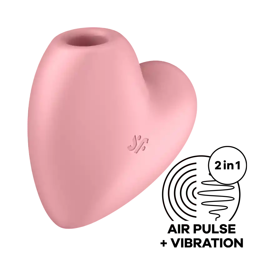 Succionador Satisfyer Cutie Heart Rosado