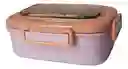 Portacomidas Recipiente Division Innovo Home Free Bpa Cubiertos