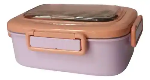 Portacomidas Recipiente Division Innovo Home Free Bpa Cubiertos