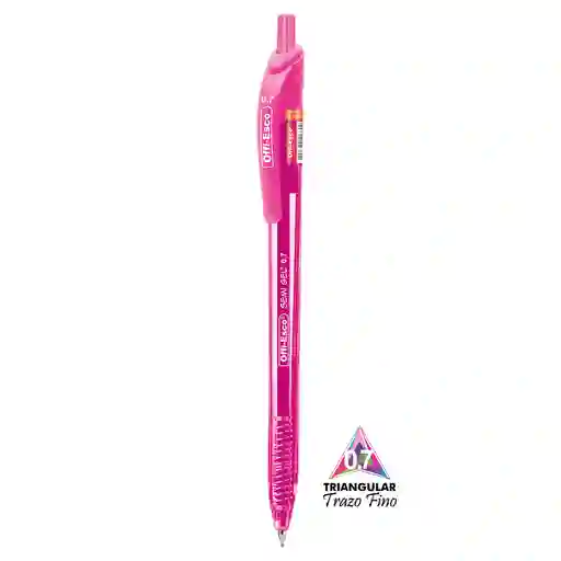 Esfero Retractil Fucsia Offi–esco Oe-053