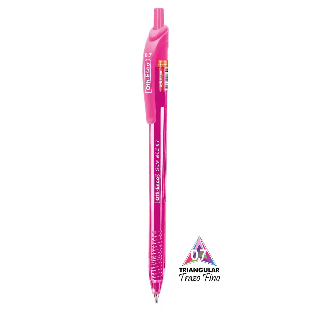 Esfero Retractil Fucsia Offi–esco Oe-053