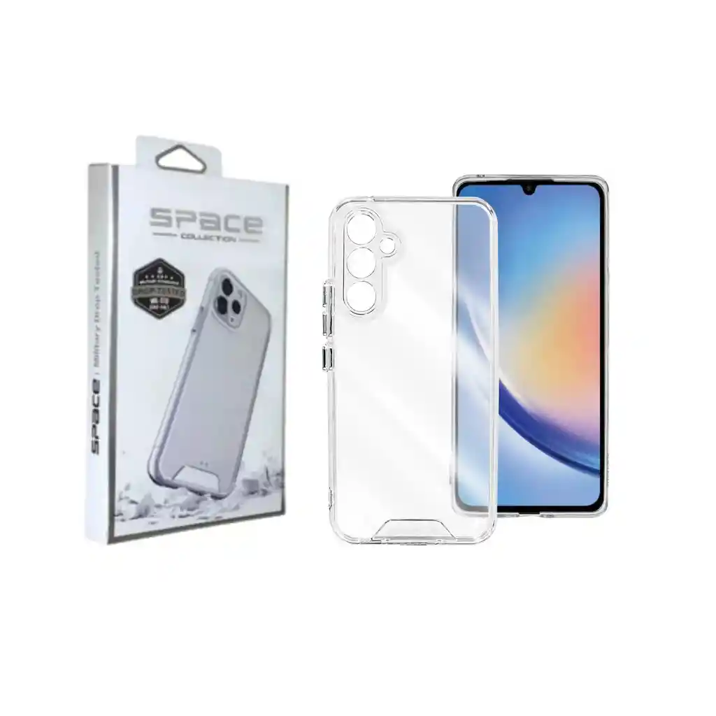 Case Space Samsung A34 Transparente