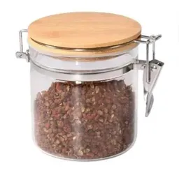 Recipiente Vidrio Con Tapa Cocina 10cm X 11cm