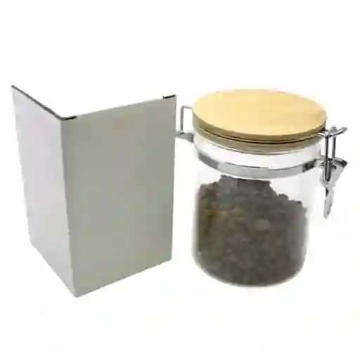 Recipiente Vidrio Con Tapa Cocina 10cm X 13cm