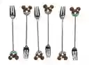 Set De Tenedores Para Postre X6