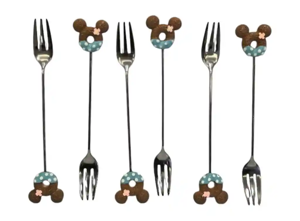 Set De Tenedores Para Postre X6