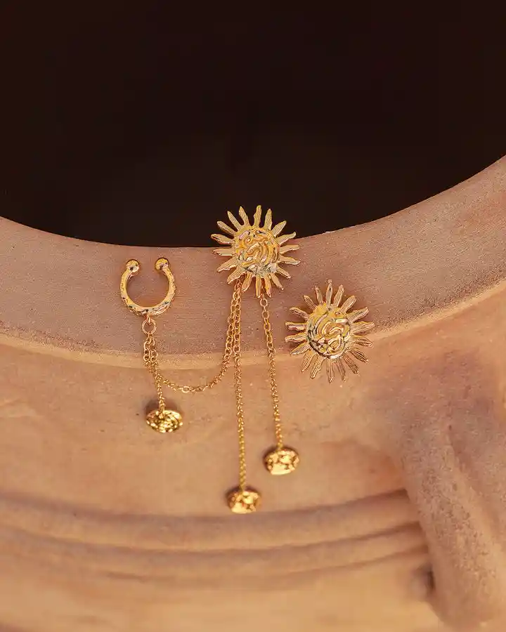 Luna Mar Set De Aretes Soleil