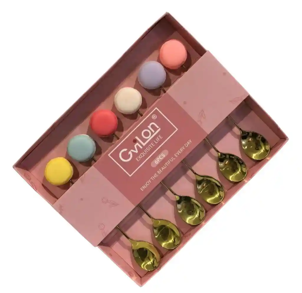 Set De Cucharas Para Postre X6