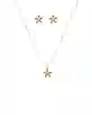 Luna Mar Set De Collar Macarena Dorado