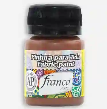 Pintura Café O Marron Tela Franco Arte Textil