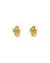 Luna Mar Aretes Arte Mini Dorados