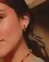 Luna Mar Aretes Arte Mini Dorados