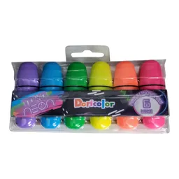 Resaltador Doricolor Mini Neon *6