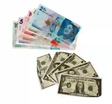 Billetes Didacticos Colombianos Y Dolares X50 Aprox
