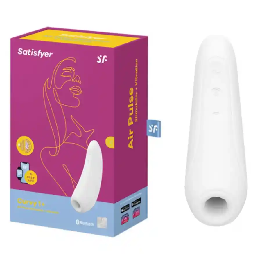 Satisfyer Curvy 1+ Blanco