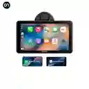 Pantalla 7 Hd Táctil Portátil Para Carro Con Apple Carplay Y Android Auto