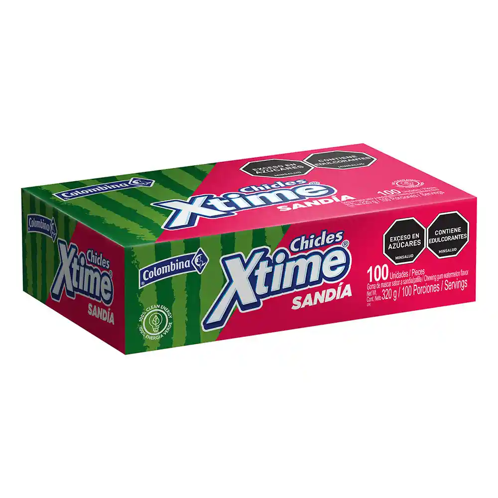 Xtime Chicle Sandia (24pl/100/3,2g)