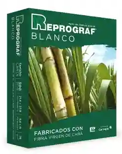 Resma De Papel Blanco, Tamaño Carta - Reprograf