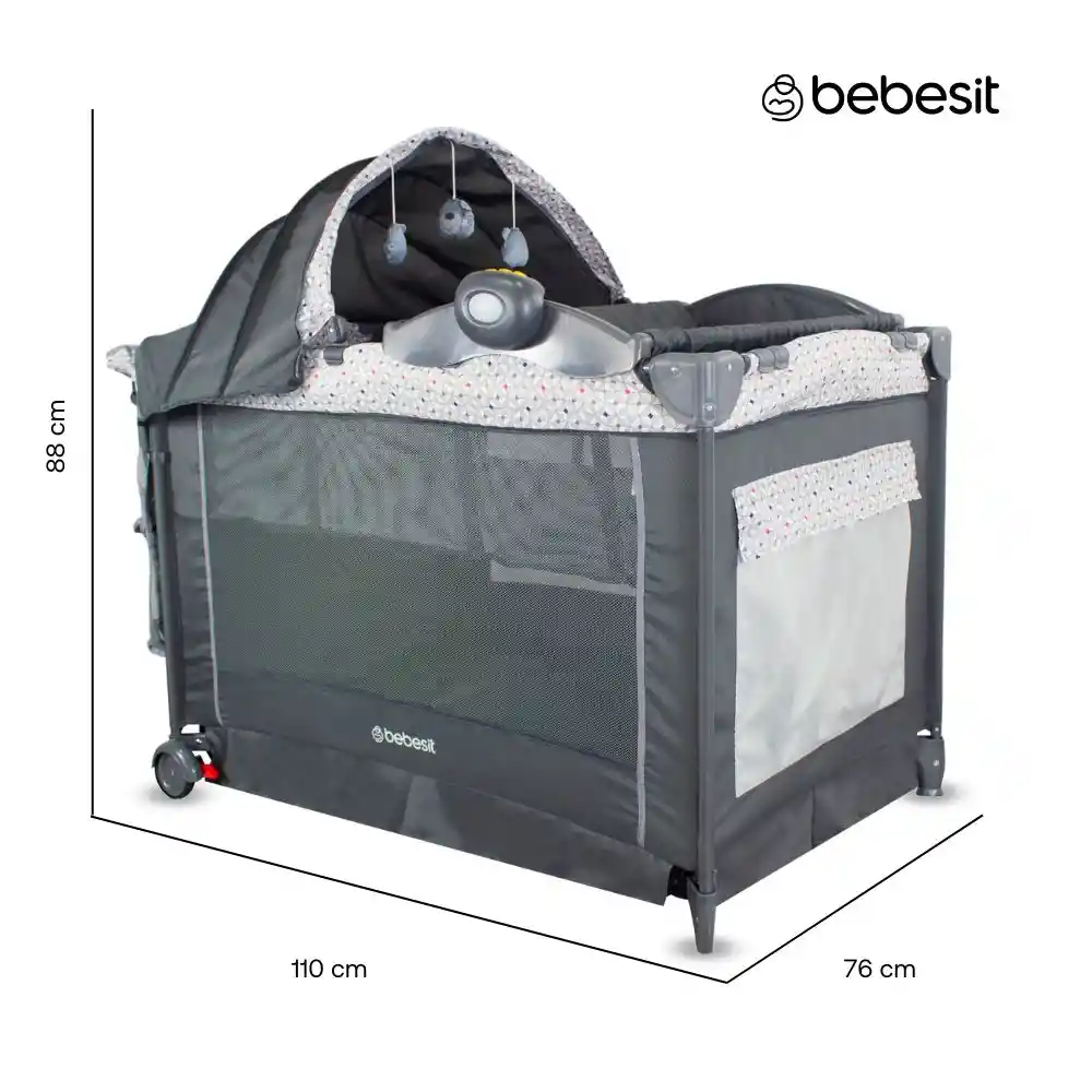 Cuna Corral Pack N Play Verona Black
