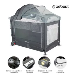Cuna Corral Pack N Play Verona Black