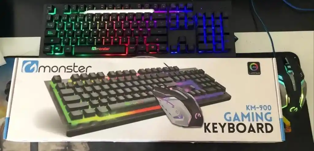 Teclado Y Mouse Gaming Km-900