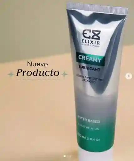 Elixir Creamy Lubricante Cremoso 250ml A Base De Agua Cam Webcam Sexo Oral Sexo Anal Sexo Vaginal Lubricación Resequedad