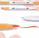 Marcadores Punta Pincel Offi-esco Y Micropunta