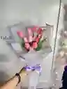 Ramo De 12 Tulipanes Artificiales 🌹