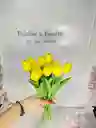 Ramo De 12 Tulipanes Artificiales 🌹