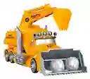 Juguete Carro Excavadora Transformable En Robot Monkey