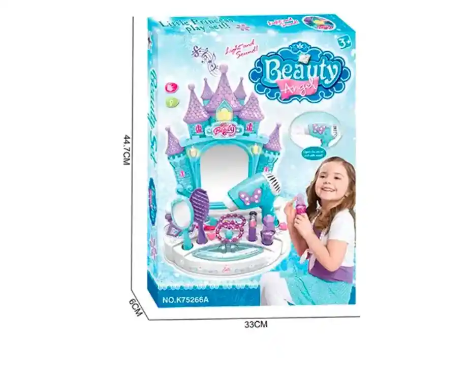 Set Tocador De Princesa Con Accesorios Monkey