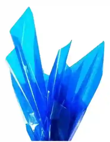 Papel Celofan O Papel Cristal - Azul