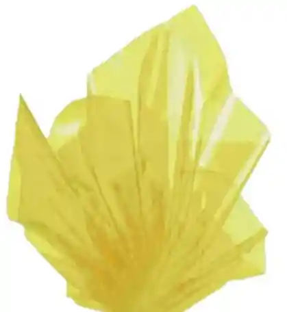 Papel Celofan O Papel Cristal - Amarillo