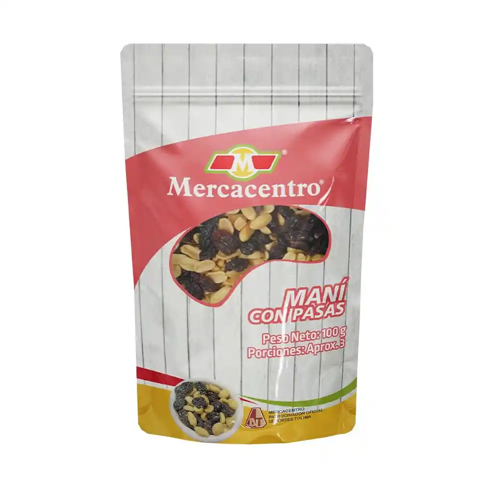 Maní Mixto Mercacentro 100 G