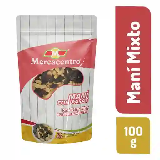 Maní Mixto Mercacentro 100 G