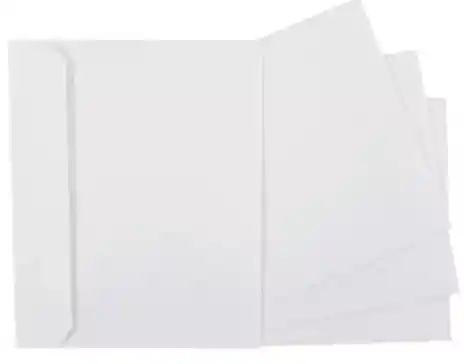 Sobre Blanco Rectangular - 18cm X 12.7