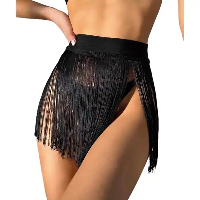 Falda Sensual Flecos