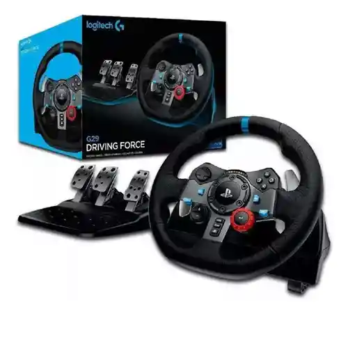 Timon De Carreras Drivin Force Logitech G29 Color Negro