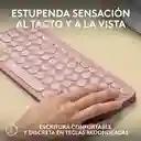 Teclado Bluetooth Multi-dispositivos Logitech K380 Rosado