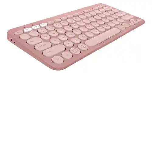 Teclado Bluetooth Multi-dispositivos Logitech K380 Rosado