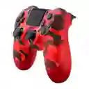 Control Aaa Ps4 Con Dualshock 4 Jyr Camuflaje Rojo