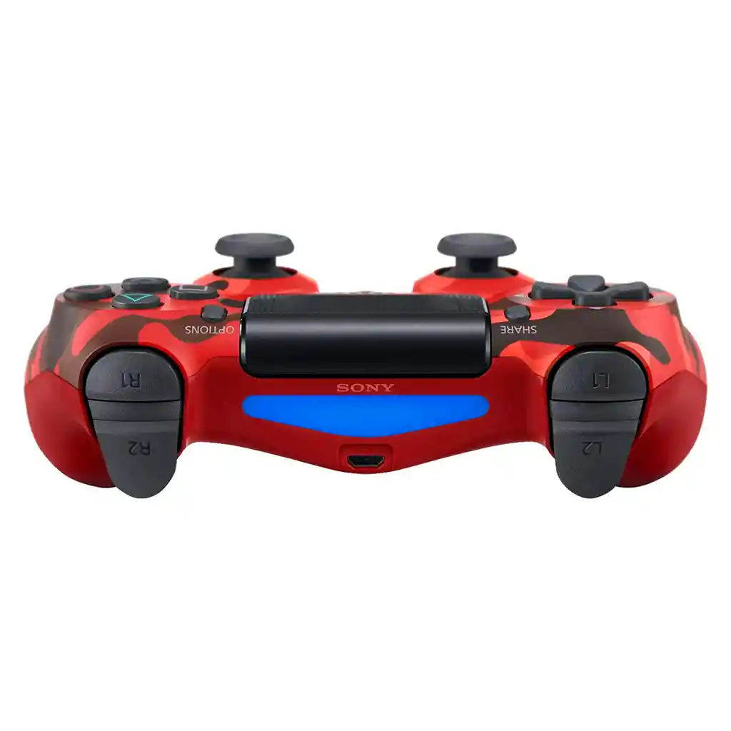 Control Aaa Ps4 Con Dualshock 4 Jyr Camuflaje Rojo