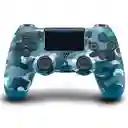 Control Aaa Para Ps4 Dual Shock 4 Jyr Camuflaje Azul