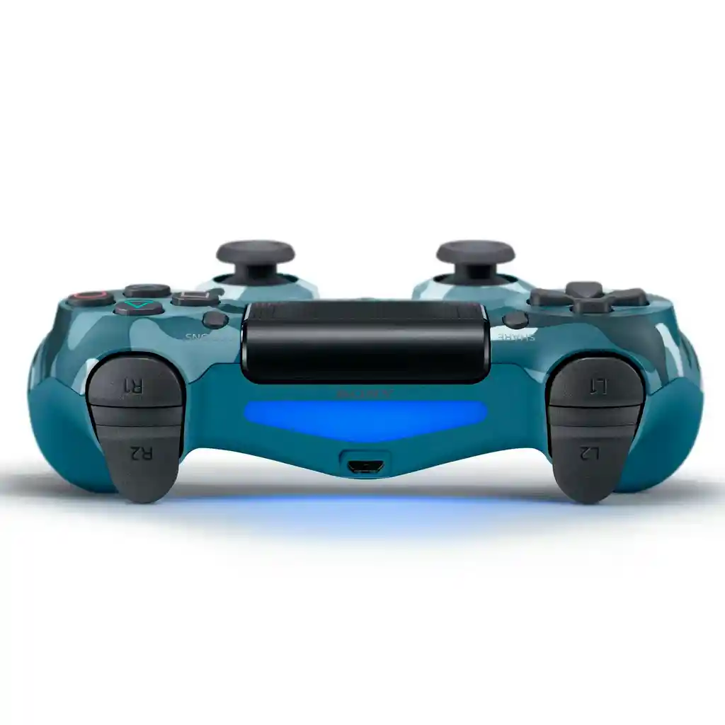 Control Aaa Para Ps4 Dual Shock 4 Jyr Camuflaje Azul