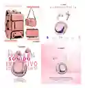 Maleta Morral Todo En 1 Pc Laptop Usb Pink Con Manos Libres